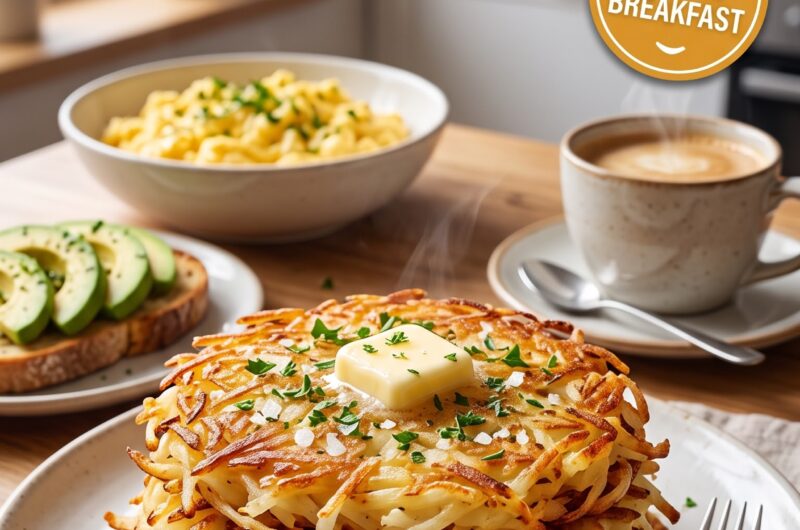 🥔 Crispy Hash Browns Recipe: Golden, Crunchy & Easy