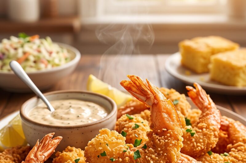 🍤 Southern Fried Shrimp Recipe: Crispy, Golden & Easy