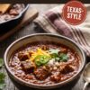 🥣 Texas Chili Recipe: Rich, Smoky, and Hearty