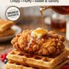 🧇🍗 Chicken and Waffles Recipe: Crispy, Juicy & Perfectly Sweet