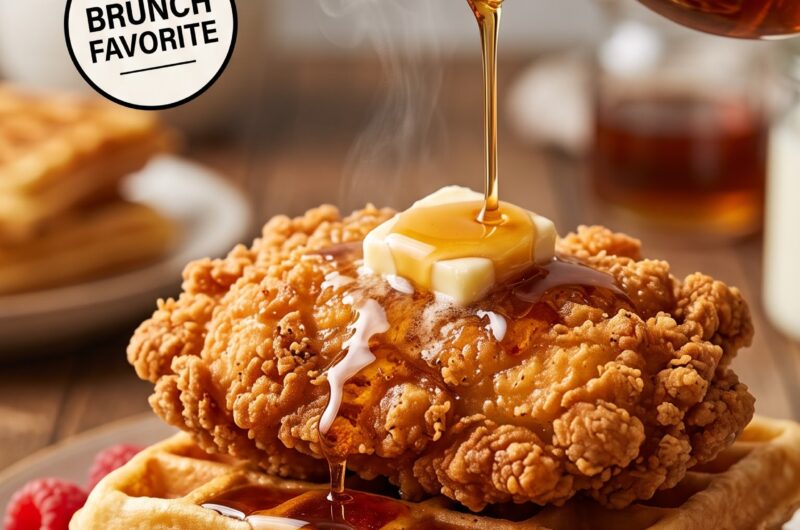 🧇🍗 Chicken and Waffles Recipe: Crispy, Juicy & Perfectly Sweet