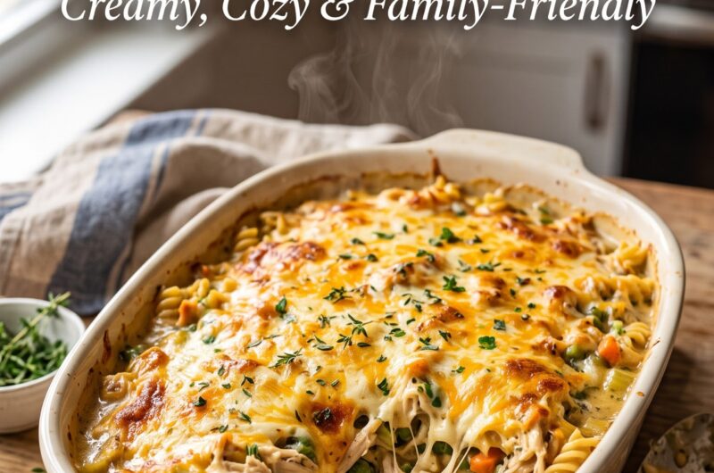🥘 Easy Chicken Casserole Recipe