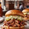 🥪 Pulled Pork Sandwich Recipe: Juicy, Saucy & Easy