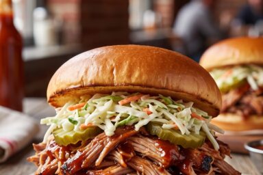 🥪 Pulled Pork Sandwich Recipe: Juicy, Saucy & Easy
