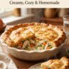 🍗 Chicken Pot Pie Recipe — Creamy, Cozy & Homemade