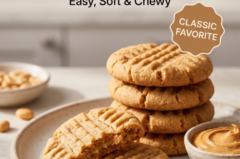 🥜 Peanut Butter Cookies Recipe
