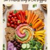 Rainbow Hummus Board