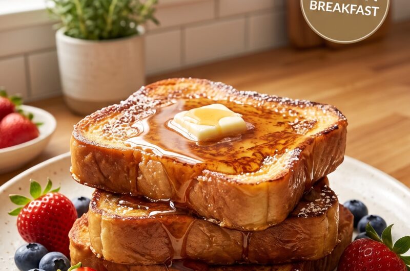 🍞 French Toast Recipe: Easy, Golden & Homemade