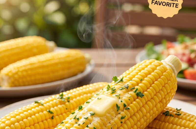 🌽 Corn on the Cob Recipe: Easy, Buttery & Delicious