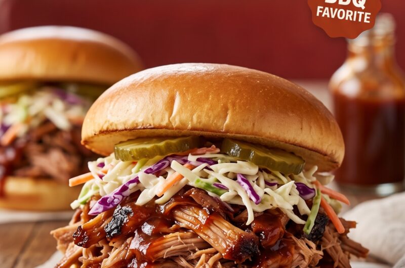 🥪 Pulled Pork Sandwich Recipe: Juicy, Saucy & Easy