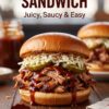 🥪 Pulled Pork Sandwich Recipe: Juicy, Saucy & Easy