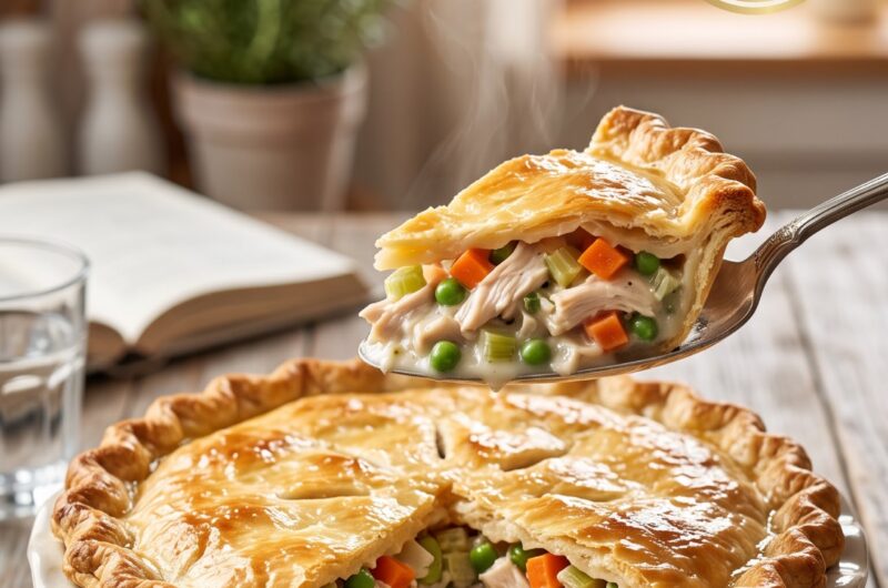 🍗 Chicken Pot Pie Recipe — Creamy, Cozy & Homemade
