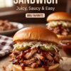 🥪 Pulled Pork Sandwich Recipe: Juicy, Saucy & Easy