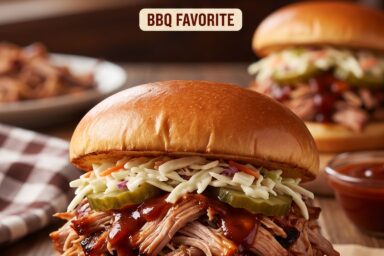 🥪 Pulled Pork Sandwich Recipe: Juicy, Saucy & Easy