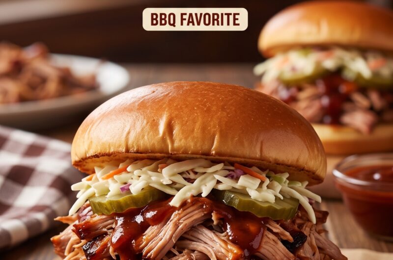 🥪 Pulled Pork Sandwich Recipe: Juicy, Saucy & Easy