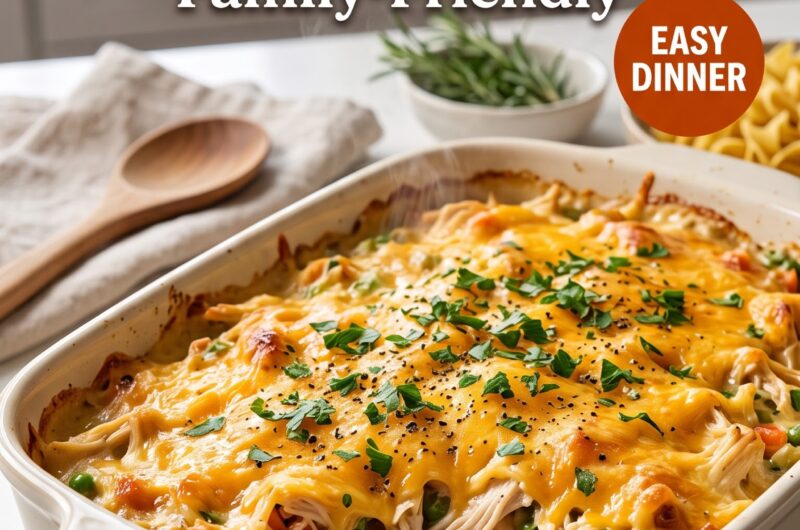 🥘 Easy Chicken Casserole Recipe