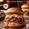🥪 Pulled Pork Sandwich Recipe: Juicy, Saucy & Easy
