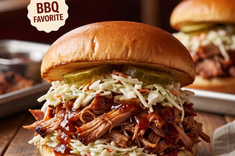 🥪 Pulled Pork Sandwich Recipe: Juicy, Saucy & Easy