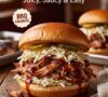 🥪 Pulled Pork Sandwich Recipe: Juicy, Saucy & Easy