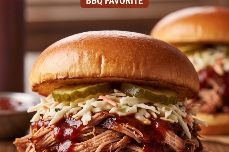 🥪 Pulled Pork Sandwich Recipe: Juicy, Saucy & Easy