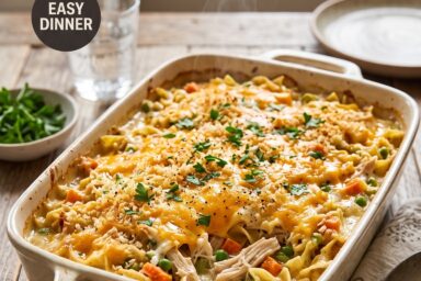🥘 Easy Chicken Casserole Recipe