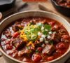 🥣 Texas Chili Recipe: Rich, Smoky, and Hearty