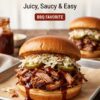🥪 Pulled Pork Sandwich Recipe: Juicy, Saucy & Easy