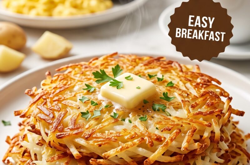 🥔 Crispy Hash Browns Recipe: Golden, Crunchy & Easy