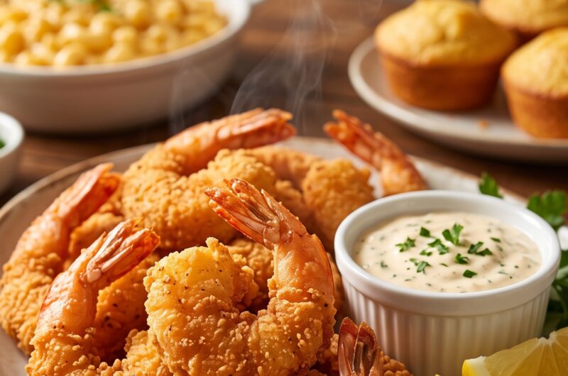 🍤 Southern Fried Shrimp Recipe: Crispy, Golden & Easy