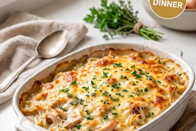 🥘 Easy Chicken Casserole Recipe