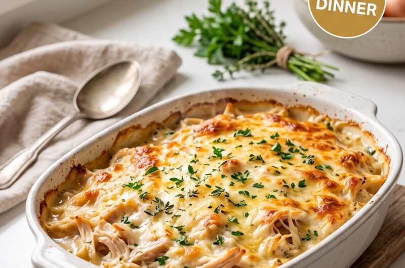 🥘 Easy Chicken Casserole Recipe