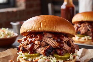 🥪 Pulled Pork Sandwich Recipe: Juicy, Saucy & Easy