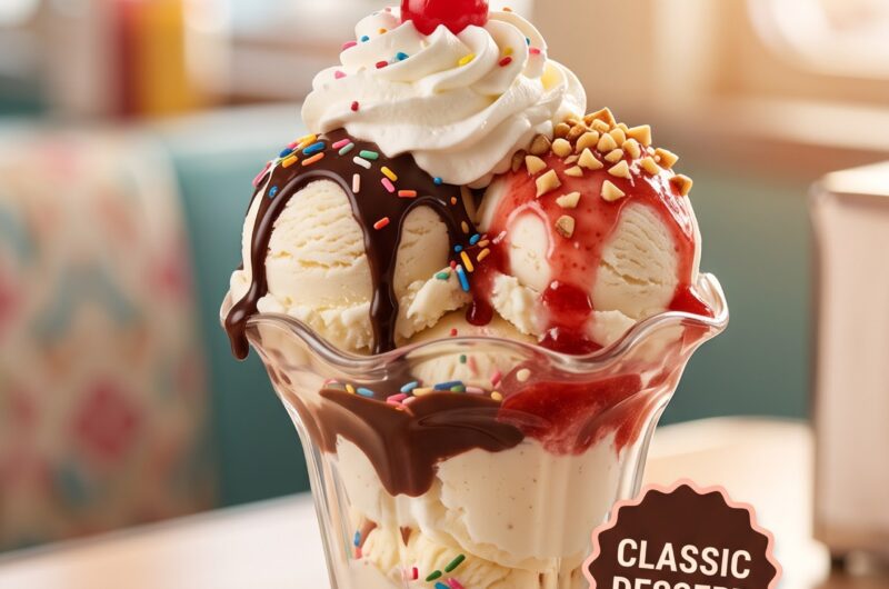 🍨 American Sundae Recipe: The Classic Ice Cream Dessert