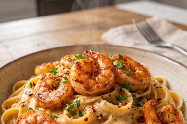 🍤 Cajun Shrimp Pasta Recipe: Creamy, Spicy & Easy