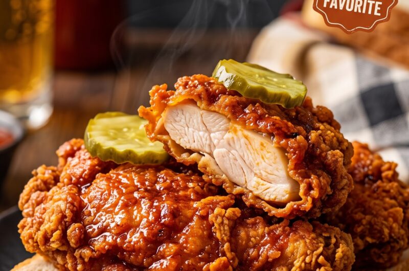🍗 Nashville Hot Chicken Recipe: Crispy, Spicy & Juicy