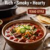 🥣 Texas Chili Recipe: Rich, Smoky, and Hearty