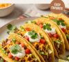 Tex-Mex Tacos: Easy Crispy Beef Tacos With Cheesy Toppings