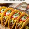 Tex-Mex Tacos: Easy Crispy Beef Tacos With Cheesy Toppings