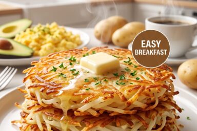 🥔 Crispy Hash Browns Recipe: Golden, Crunchy & Easy