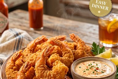 🍤 Southern Fried Shrimp Recipe: Crispy, Golden & Easy