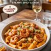 🍤 Cajun Shrimp Pasta Recipe: Creamy, Spicy & Easy
