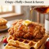 🧇🍗 Chicken and Waffles Recipe: Crispy, Juicy & Perfectly Sweet