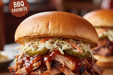 🥪 Pulled Pork Sandwich Recipe: Juicy, Saucy & Easy