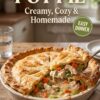 🍗 Chicken Pot Pie Recipe — Creamy, Cozy & Homemade
