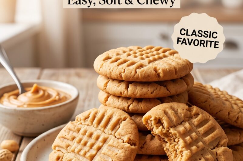 🥜 Peanut Butter Cookies Recipe