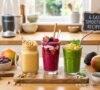 6 Easy Smoothie Recipes 🥤 | Healthy Breakfast Ideas | High Protein & Fruit Smoothies