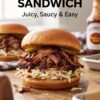 🥪 Pulled Pork Sandwich Recipe: Juicy, Saucy & Easy