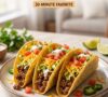 🌮 American-Style Beef Tacos Recipe