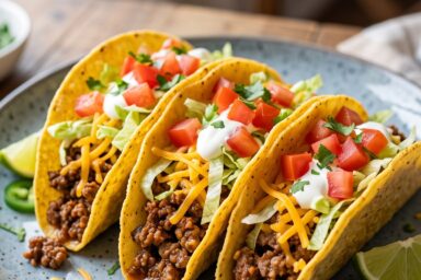 American-Style Beef Tacos Recipe 🌮