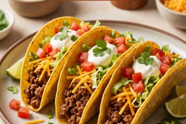 American-Style Beef Tacos Recipe 🌮